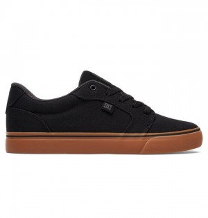 DC Anvil Canvas Essentials Herre Svarte | 06384-YKQN