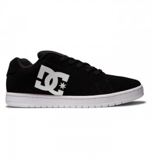 DC Gaveler Sneakers Herre Svarte Hvite | 78639-JBPR