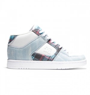 DC Manteca 4 MID Mid-Top Sneakers Dame Hvite | 28134-IMHT