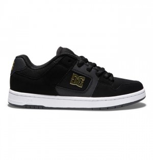 DC Manteca 4 Sneakers Dame Svarte Gull | 64519-LQNF