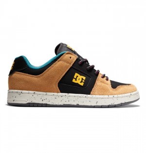 DC Manteca 4 Sneakers Herre Svarte Brune Grønn | 06873-UTCD