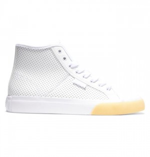 DC Manual HI High-Top Sneakers Dame Hvite | 95746-QOVW