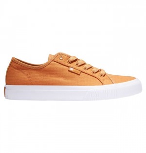 DC Manual SE Canvas Sneakers Herre Brune | 83194-VDXB