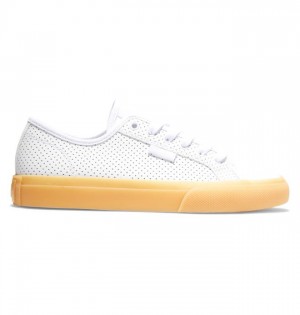 DC Manual Sneakers Dame Hvite | 62835-PDJZ