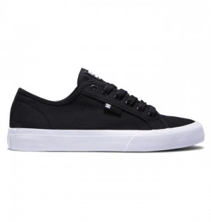 DC Manual Sneakers Herre Svarte Hvite | 47295-GEOT