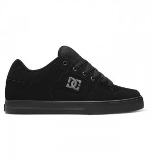 DC Pure Sneakers Herre Svarte Svarte | 89457-ANFQ