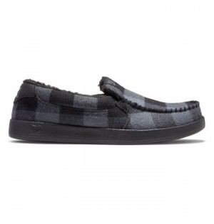 DC Villain Winterized Slip On Slip On Herre Svarte Grå | 70295-PYGU