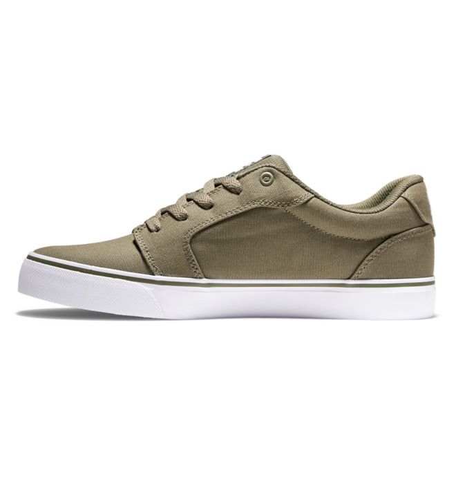 DC Anvil Canvas Essentials Herre Olivengrønne Hvite | 95718-PXUC