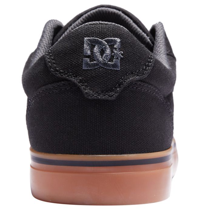 DC Anvil Canvas Essentials Herre Svarte | 06384-YKQN