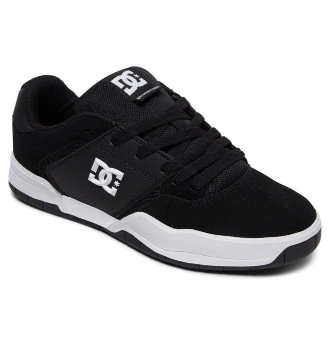 DC Central Sneakers Herre Svarte Hvite | 68132-DIGX