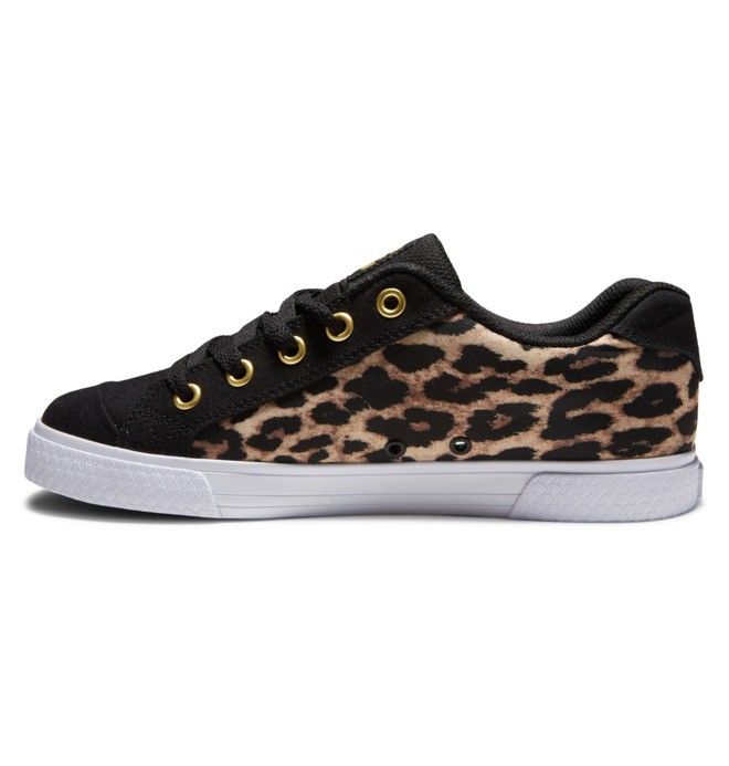 DC Chelsea Essentials Dame Svarte Leopard | 87612-HJEC