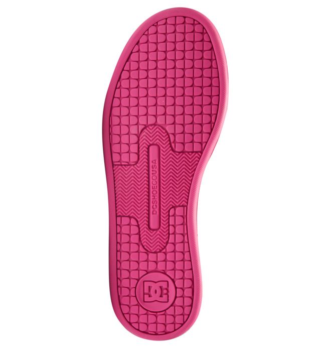 DC Court Graffik Sneakers Dame Svarte Rosa Rosa | 09654-GSVZ