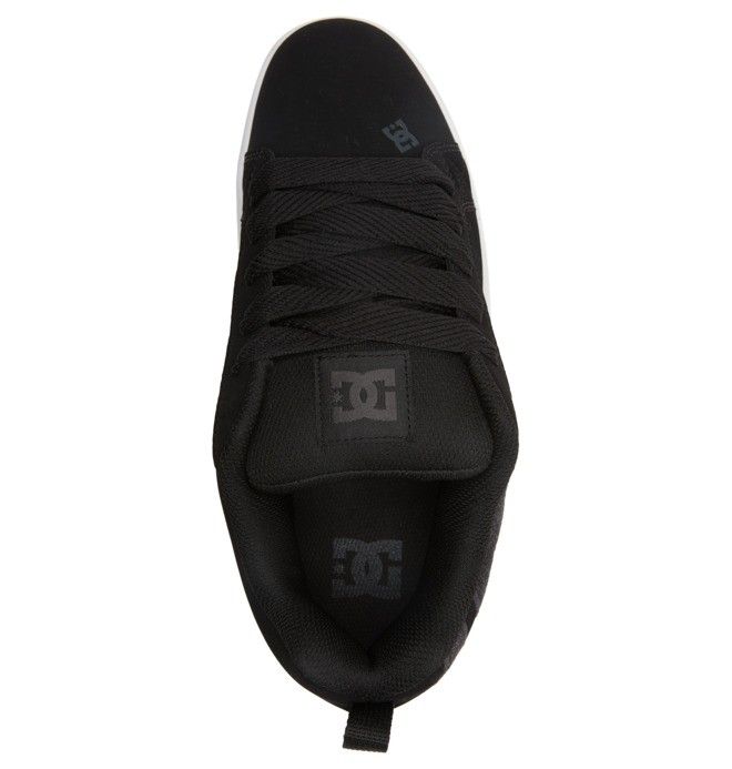 DC Court Graffik Sneakers Herre Svarte Blå | 18093-SIKX