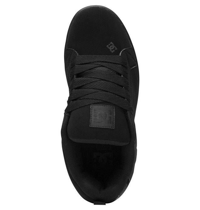 DC Court Graffik Sneakers Herre Svarte Svarte Svarte | 57328-QCKS