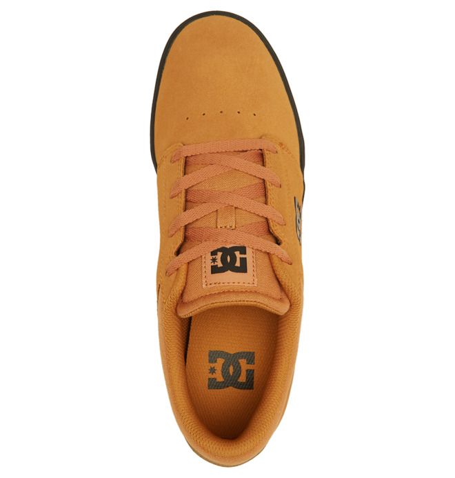 DC Crisis 2 Suede Skatesko Herre Brune Svarte | 24813-JNOC