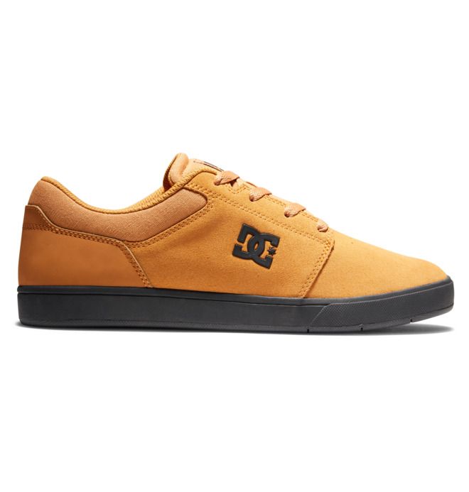 DC Crisis 2 Suede Skatesko Herre Brune Svarte | 24813-JNOC