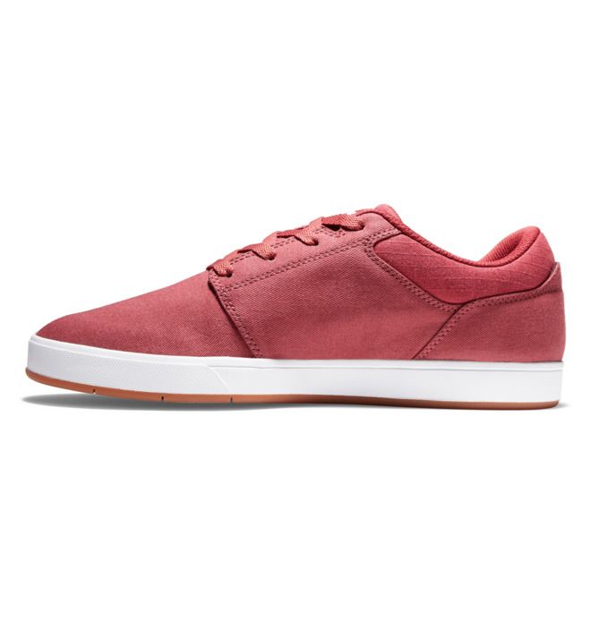 DC Crisis 2 Suede Skatesko Herre Rød | 68512-SGKN