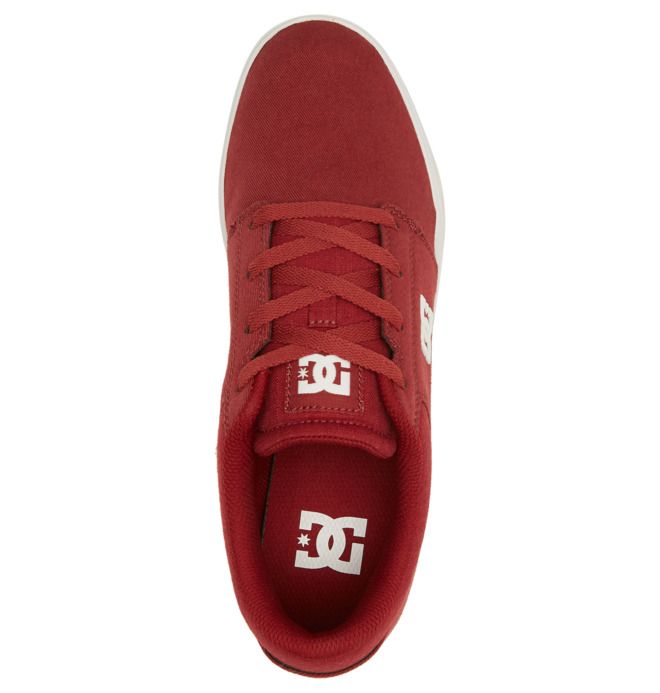 DC Crisis 2 Suede Skatesko Herre Rød | 68512-SGKN