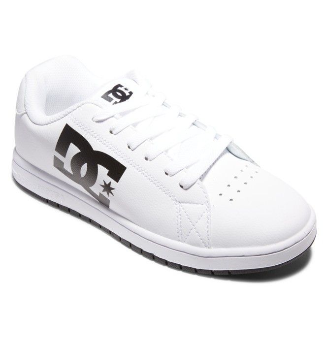 DC Gaveler Sneakers Herre Hvite Svarte | 14852-WZPO