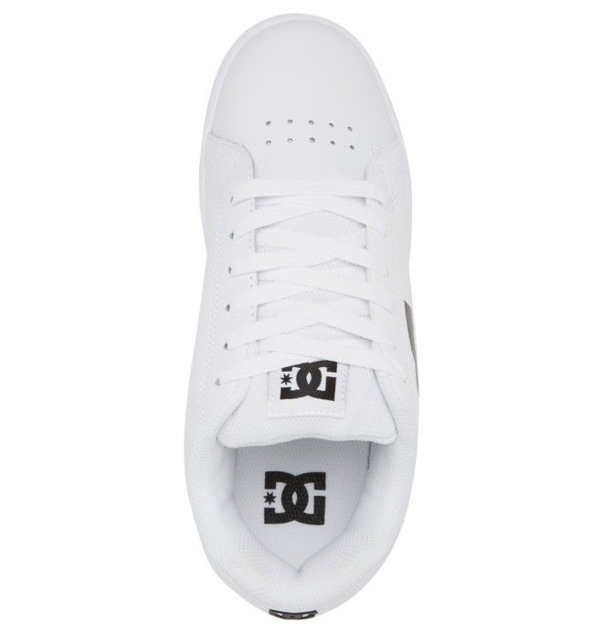 DC Gaveler Sneakers Herre Hvite Svarte | 14852-WZPO