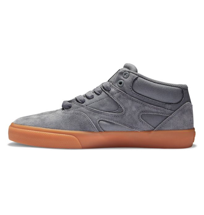 DC Kalis Vulc MID Mid-Top Skatesko Herre Grå | 76152-ECYM