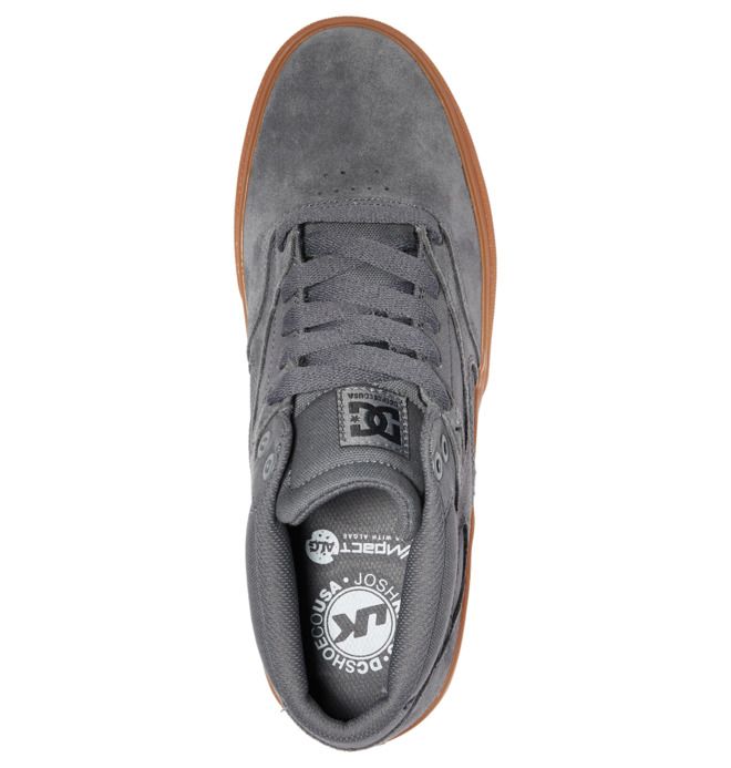 DC Kalis Vulc MID Mid-Top Skatesko Herre Grå | 76152-ECYM