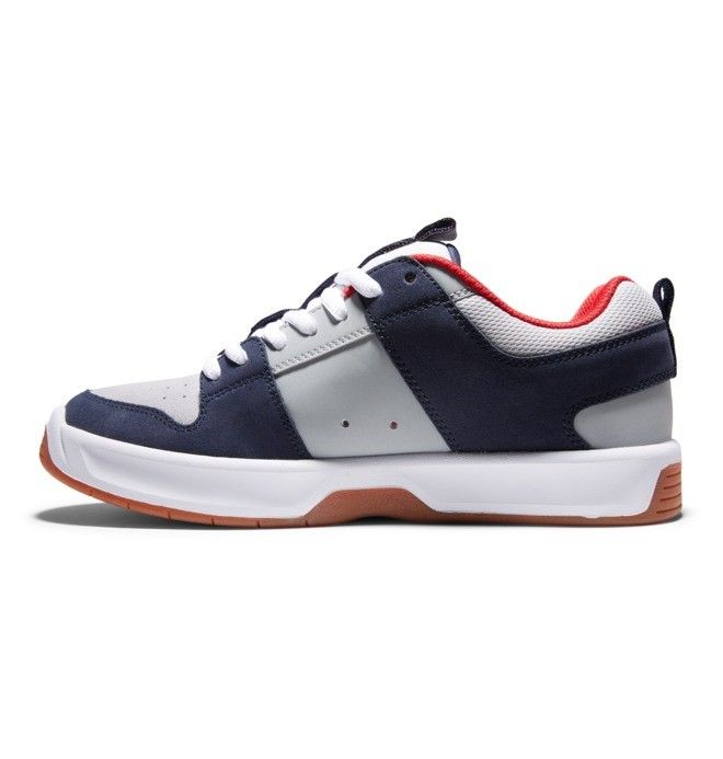 DC Lynx Zero Skate Jahmir Brown Sneakers Herre Marineblå Grå | 80912-FYGA