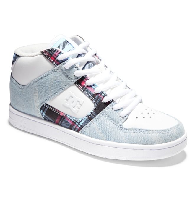 DC Manteca 4 MID Mid-Top Sneakers Dame Hvite | 28134-IMHT