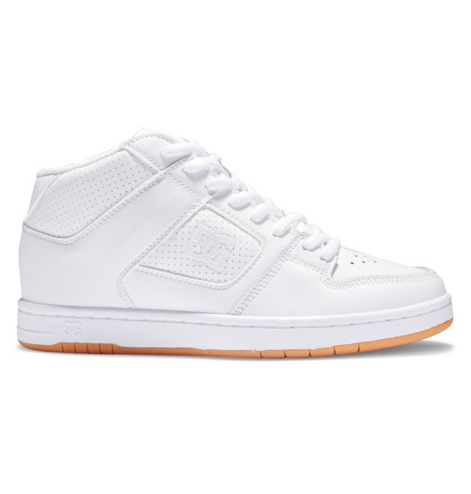 DC Manteca 4 MID Mid-Top Sneakers Dame Hvite | 70983-USNM