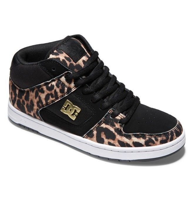 DC Manteca 4 MID Mid-Top Sneakers Dame Leopard | 58170-QFBA