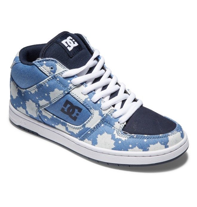 DC Manteca 4 MID Mid-Top Sneakers Dame Mørke Blå | 67941-WUSE