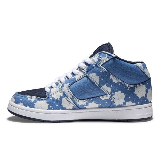 DC Manteca 4 MID Mid-Top Sneakers Dame Mørke Blå | 67941-WUSE