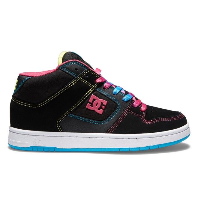 DC Manteca 4 MID Mid-Top Sneakers Dame Svarte Multicolor | 24180-CSQH