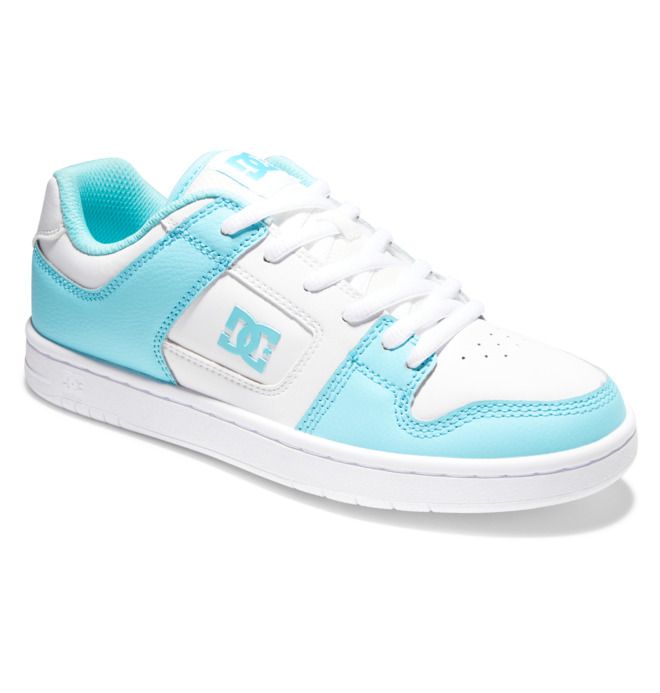 DC Manteca 4 Sneakers Dame Hvite Blå | 73169-QDZK