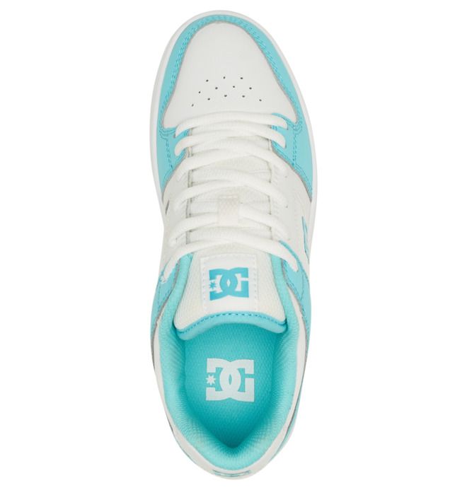 DC Manteca 4 Sneakers Dame Hvite Blå | 73169-QDZK