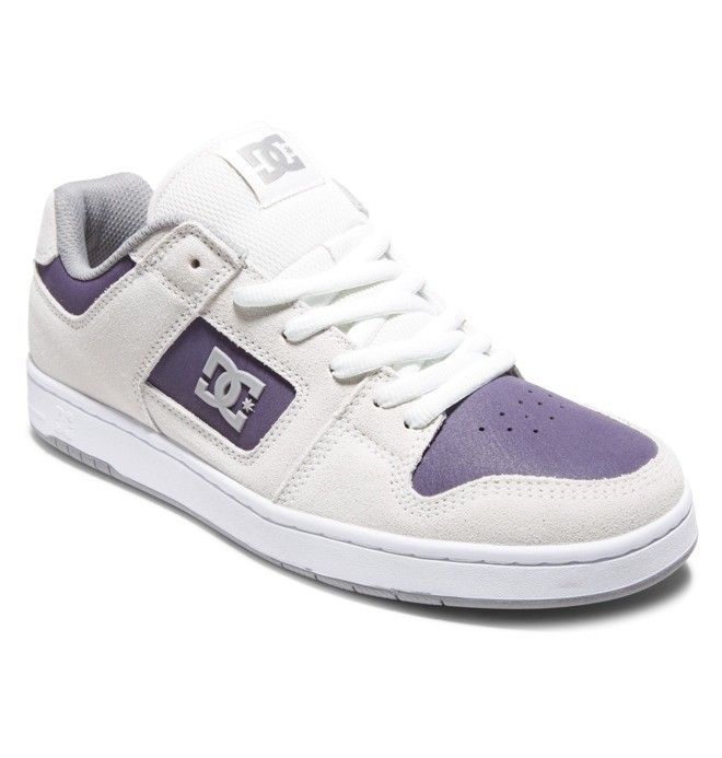 DC Manteca 4 Sneakers Herre Hvite Lilla Burgunder | 85316-SKEI