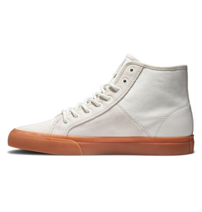 DC Manual Hi High-Top Winter Vinterstøvler Herre Hvite | 07631-NEWL