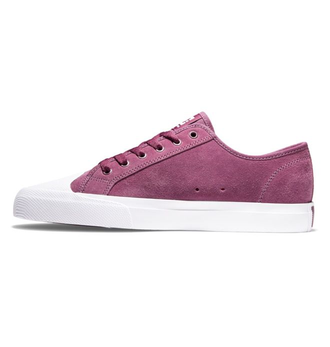 DC Manual RT S Suede Skate Skatesko Herre Lilla | 84560-RJTG