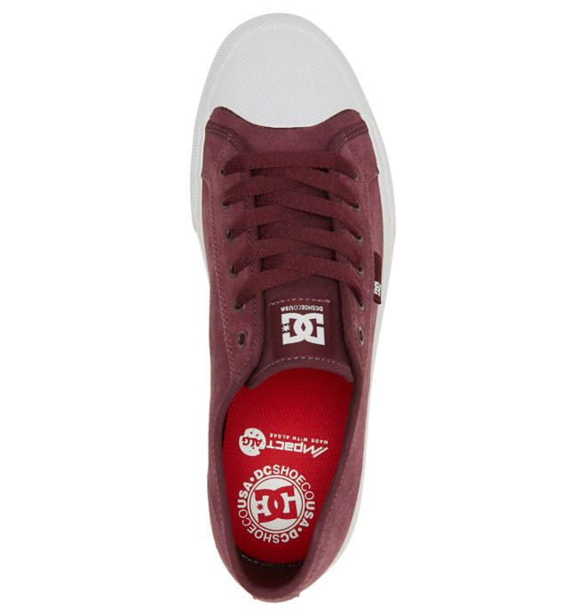 DC Manual RT S Suede Skate Skatesko Herre Lilla | 84560-RJTG