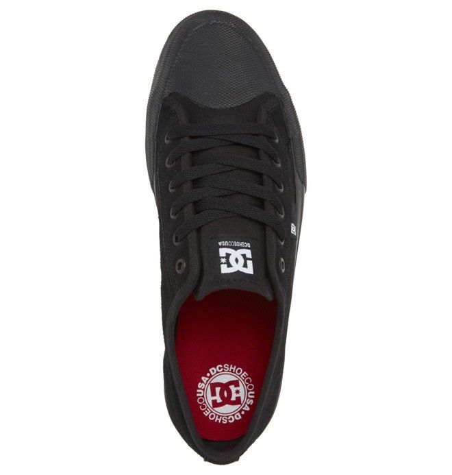 DC Manual RT S Suede Skate Sneakers Herre Svarte | 84309-AGXL