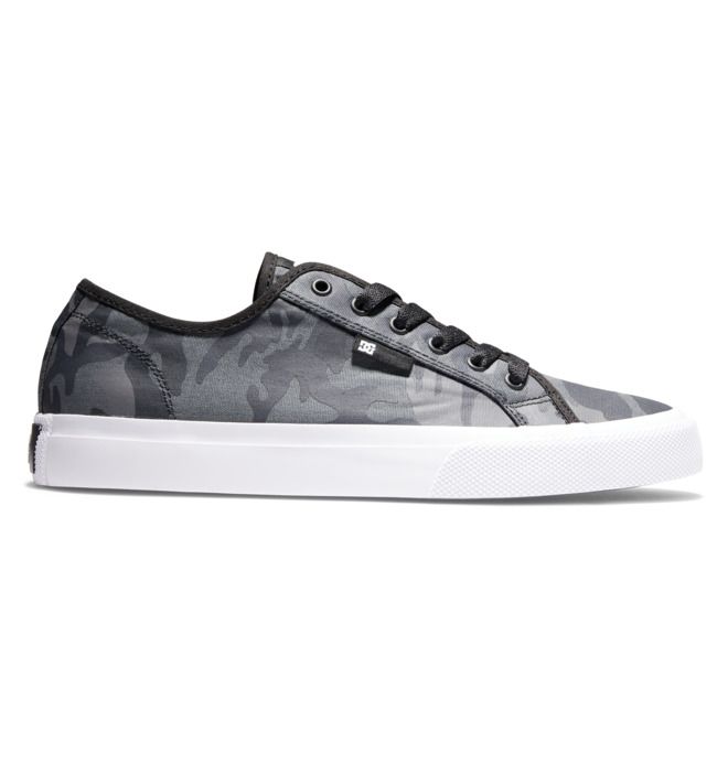 DC Manual SE Canvas Sneakers Herre Svarte | 36904-OXGB