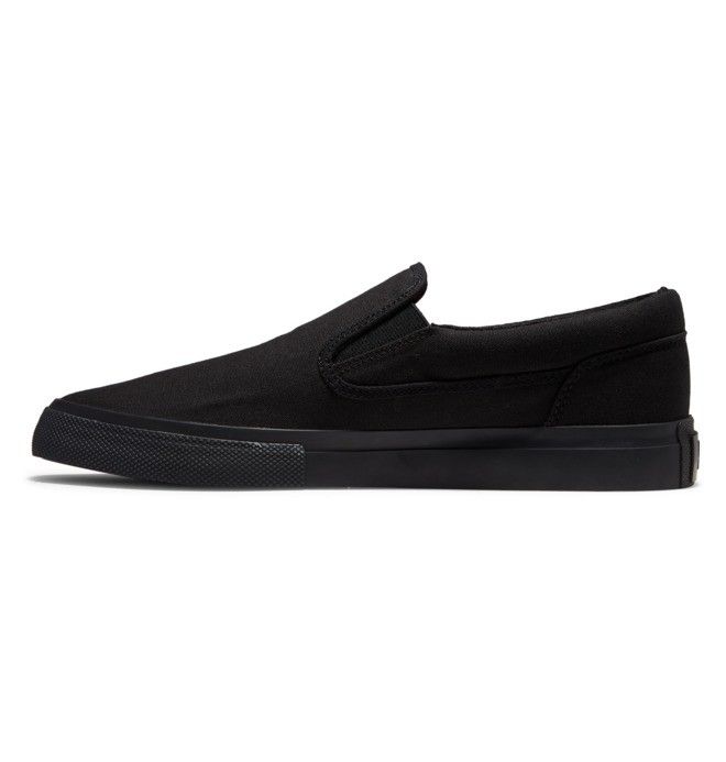 DC Manual Slip-On Slip On Herre Svarte Svarte Svarte | 91687-OGVR