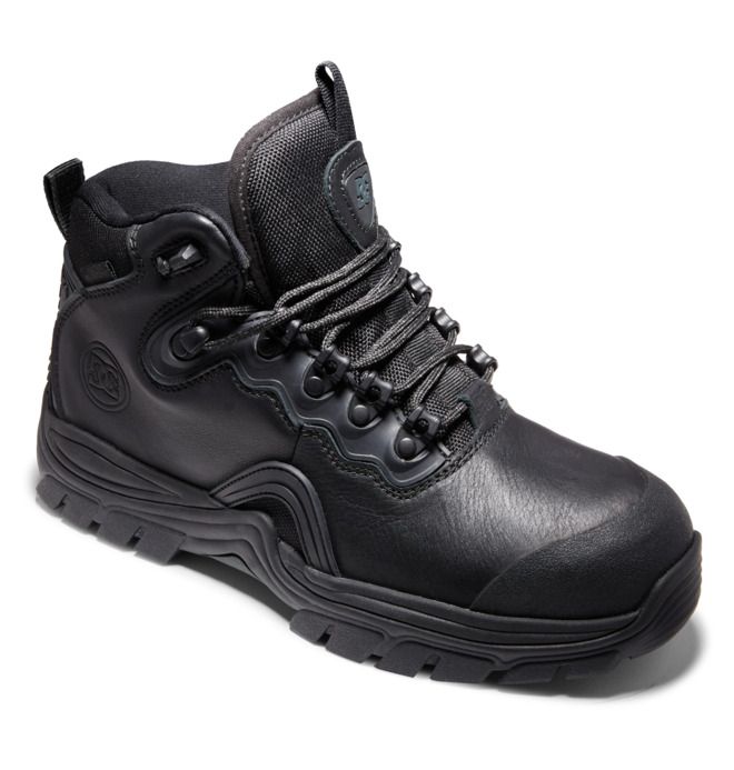 DC Navigator LX Water Resistant Winter Boots Vinterstøvler Herre Svarte Svarte | 95704-DHIX