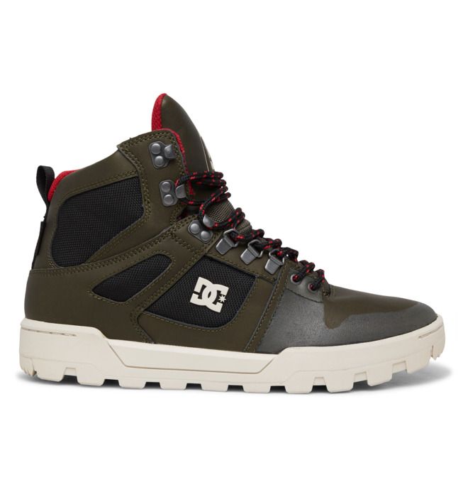 DC Pure Hi Weather Resistant Winter Boots Vinterstøvler Herre Dyp | 19023-FTVR