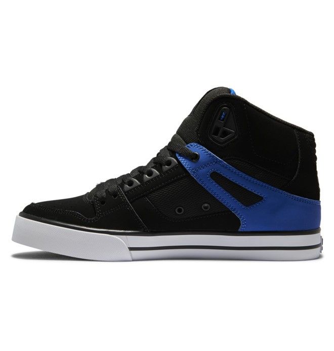 DC Pure High-Top Essentials Herre Svarte Blå | 18459-GAJV