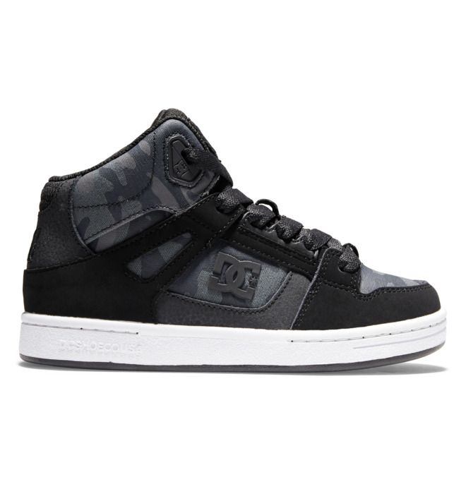 DC Pure High-Top Pure Barn Svarte | 81650-HTJF