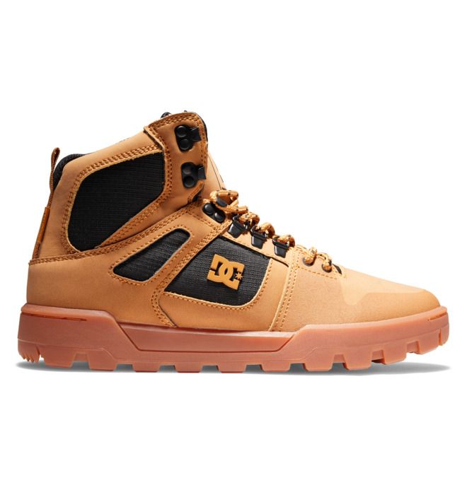 DC Pure High-Top Water-Resistant Winter Boots Vinterstøvler Herre Brune Svarte | 59810-QATM