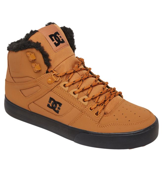 DC Pure High-Top Winter Vinterstøvler Herre Brune Svarte | 30284-HBIC