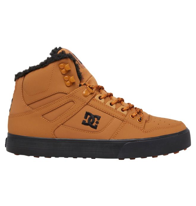 DC Pure High-Top Winter Vinterstøvler Herre Brune Svarte | 30284-HBIC