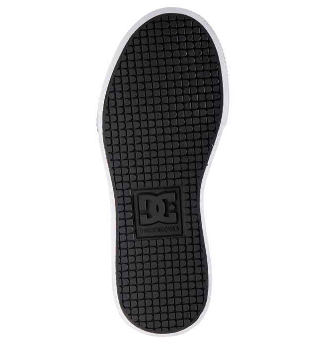 DC Pure High Elastic Lace High-Top Pure Barn Svarte | 83740-DUQM